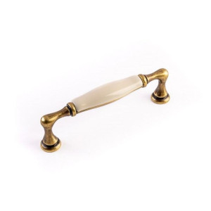 Porcelanowy uchwyt do mebli Asti 01.D1G - 96 mm