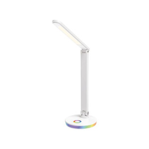 Lampka biurkowa i nocna LED MAGIC ROUND Biała MA012