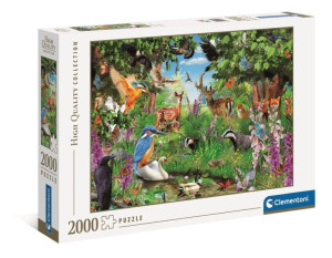 Puzzle 2000 el Fantastyczny las 32566 CLEMENTONI