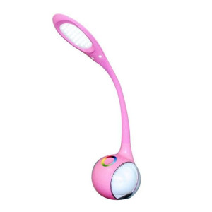 Lampka biurkowa i nocna LED MAGIC I RGB Nilsen różowa US005