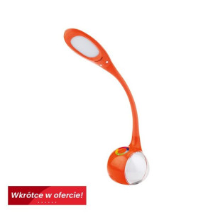 Lampka biurkowa i nocna LED MAGIC I RGB Nilsen pomarańczowa US013