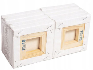 Blejtram Podobrazie 10x10 Podobrazia 10 Sztuk