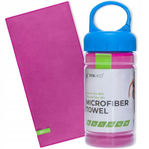 RĘCZNIK SPORTOWY CHŁODZĄCY SIŁOWNIA FITNESS z micro fibry 100x30cm