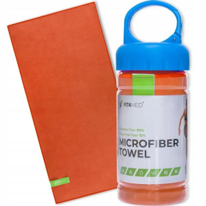 RĘCZNIK SPORTOWY CHŁODZĄCY SIŁOWNIA FITNESS z micro fibry 100x30cm
