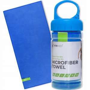 RĘCZNIK SPORTOWY CHŁODZĄCY SIŁOWNIA FITNESS z micro fibry 100x30cm