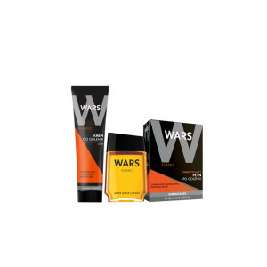 Wars Krem do golenia + Płyn po Goleniu Classic