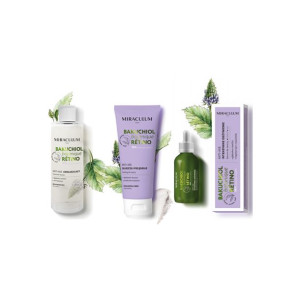 Miraculum Anti-Age Tonik do twarzy+Peeling+Serum