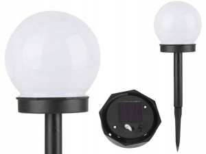 Lampa Solarna Led Kula Ogrodowa Lampy 10cm