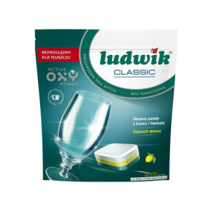 Ludwik tabletki do zmywarki Classic A'10 Lemon