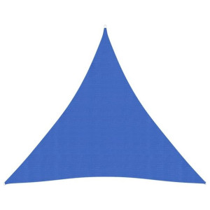 Lumarko Żagiel przeciwsłoneczny, 160 g/m², niebieski, 4x4x4 m, HDPE