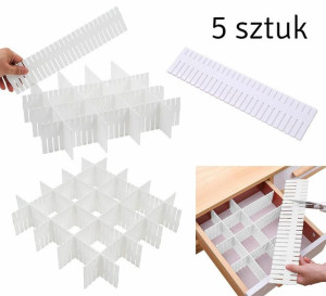 Ag126h Organizer Do Szuflady 5szt Modyfkowany
