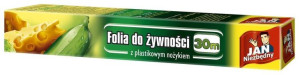 Jan Niezbędny Folia spożywcza z nożykiem 30m