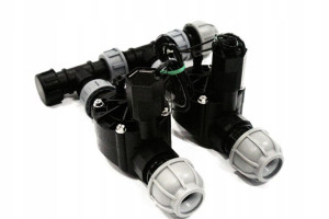 Kolektor 2 Sekcje Elektrozawór Rainbird Rura Pe 25