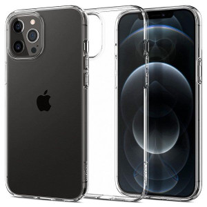 Spigen Liquid Crystal | Etui do iPhone 12 Pro Max - CLEAR