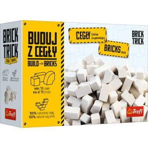 Brick Trick Refil - Cegły zamkowe białe 70 szt.