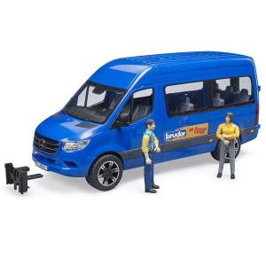 BRUDER 02670 Mercedes Sprinter Bus 2 figurki