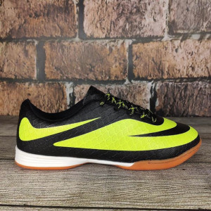 Halówki Piłkarskie Buty Halowe HVR Black/Green