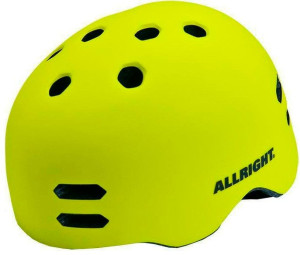 Kask rowerowy Allright Street żółty rozmiar S