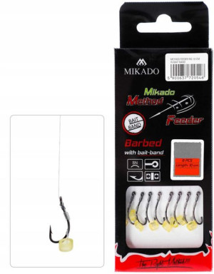 Haczyki przypony Method Feeder MIKADO Gumka 10