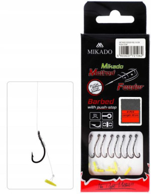 Haczyki przypony Method Feeder MIKADO Stoper 10