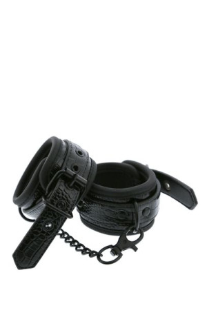 Blaze Handcuff Croco Black