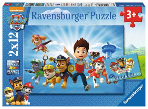 Puzzle 2x12el - Ryder i Psi Patrol - RAVENSBURGER