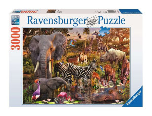 Puzzle 3000el Zwierzęta Afryki - Ravensburger