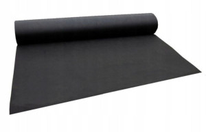Agrowłóknina 150x800cm czarna mocna gruba MATA