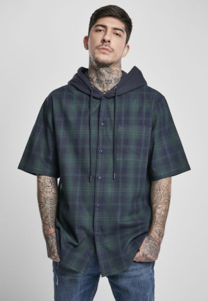 Koszula Hooded Short Sleeve Navy