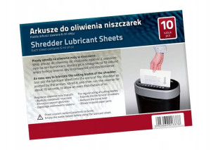 Arkusze Do Oliwienia Niszczarek Uniwersalne Olej