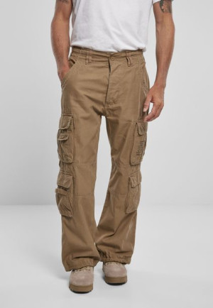 Spodnie Bojówki Vintage Cargo Beige