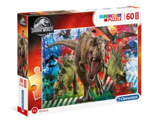 Puzzle Supercolor 60 Maxi Jurassic World 26456