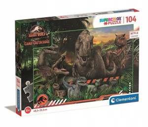 Puzzle 104 Jurassic World Dinozaury 27545