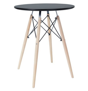 Stół Todi Okrągły 60cm ▪️ 3501 ▪️ Czarny