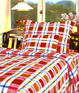 Pościel flanelowa ciepła 160x200  3-częściowa CW-FL1603-11