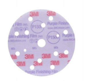 3M Krążek ścierny na rzep hookit 260L++ 150mm P1200