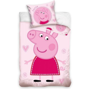 Pościel dziecięca bawełniana 100x135  2-częściowa Peppa4