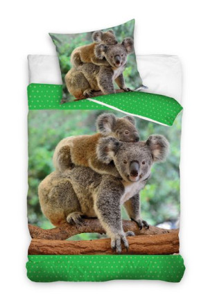 Pościel dziecięca bawełniana 160x200  2-częściowa koala Best Friends NL1950