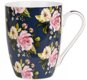 Kubek Gatunkowa Porcelana Cudowne Kwiaty 340ml.