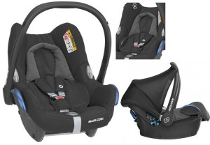 Maxi Cosi CabrioFix - fotelik samochodowy 0-13kg | Essential Black