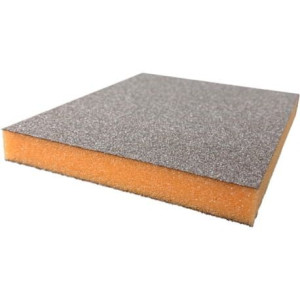 Indasa Gąbka Ścierna Dwustronna 120x98x13mm Pomarańczowa Medium 1/5