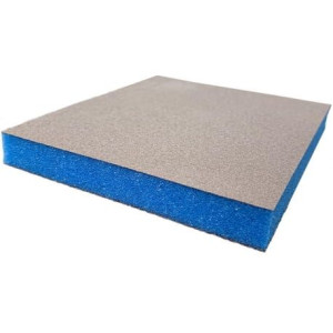 Indasa Gąbka Ścierna Dwustronna 120x98x13mm Niebieska Ultra Fine 4/5