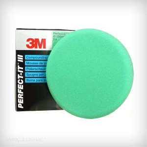 3M Zielona gąbka polerska 150mm 50487