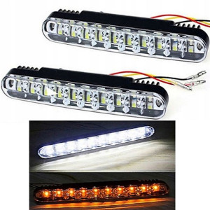 Mocne Lampy Led Smd Do Jazdy Dziennej Z Kierunkami