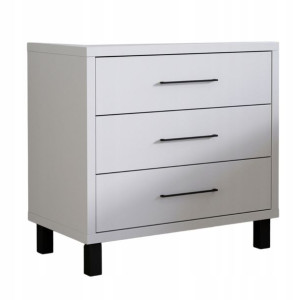 Komoda szafka 3 szuflady jasny szary 70 cm RIMO