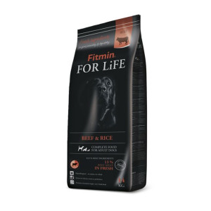 Fitmin For Life Beef & Rice Karma Dla Dorosłych Psów Wszystkich Ras Wołowin