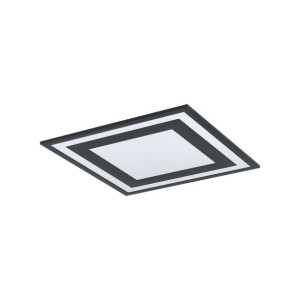 Plafon LED Eglo Savatarila 99038 czarno-biały