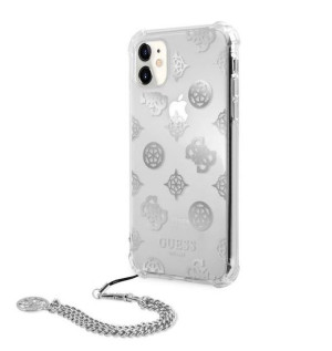 Guess Chain Peony Iphone 12 / 12 Pro - Silver