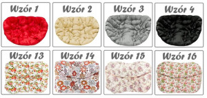 Poduszka na Fotel Wiszący Ogrodowy Kokon Beżowe