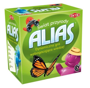 ALIAS PRZYRODA gra planszowa 600 haseł QUIZOWA SZYBKA 10+